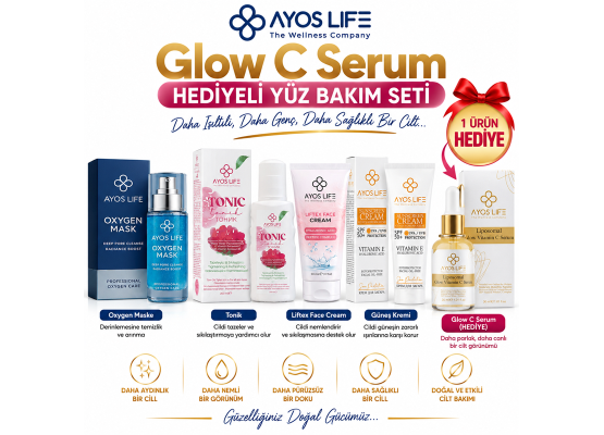 YÜZ BAKIM SETİ (C SERUM HEDİYELİ)
