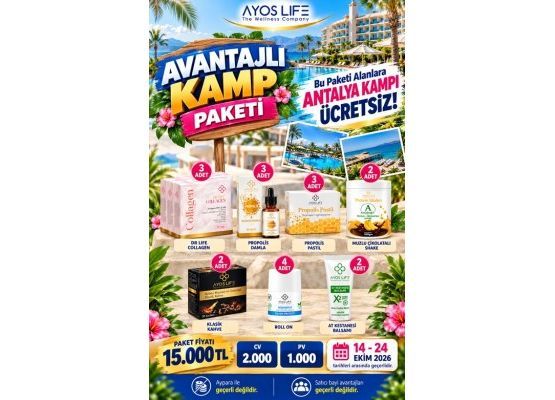 AVANTAJLI KAMP PAKETİ