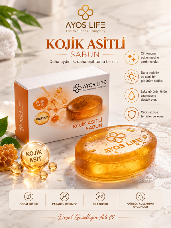KOJİK ASİTLİ SABUN